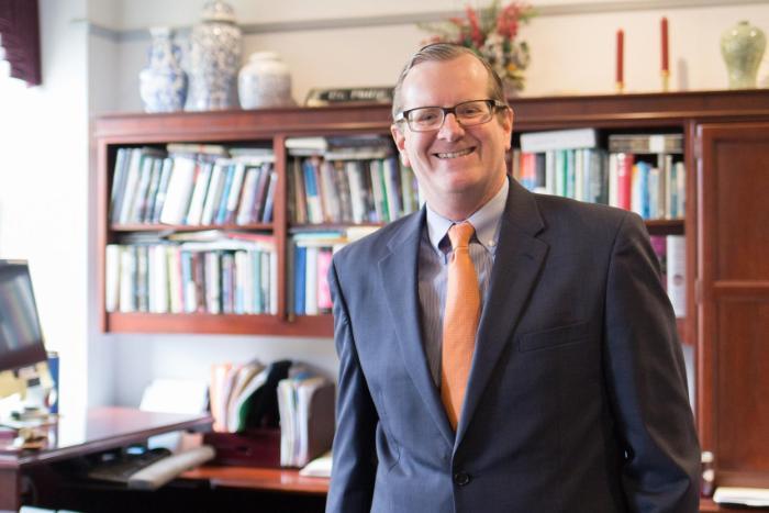 Philip Ryken in His Office