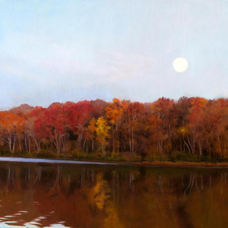 1. Moonrise Fox River Nov. 12