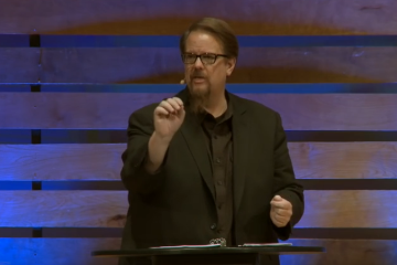 Ed Stetzer speaking at Amplify Conference