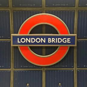 Wheaton in England - photo of underground sign