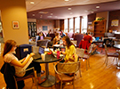 Cafe at Buswell busy with students