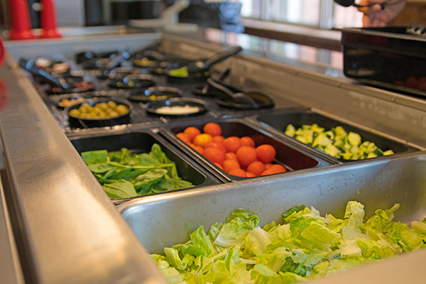 Salad Bar at Honeyrock