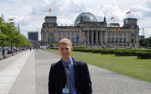 Ben at Bundestag