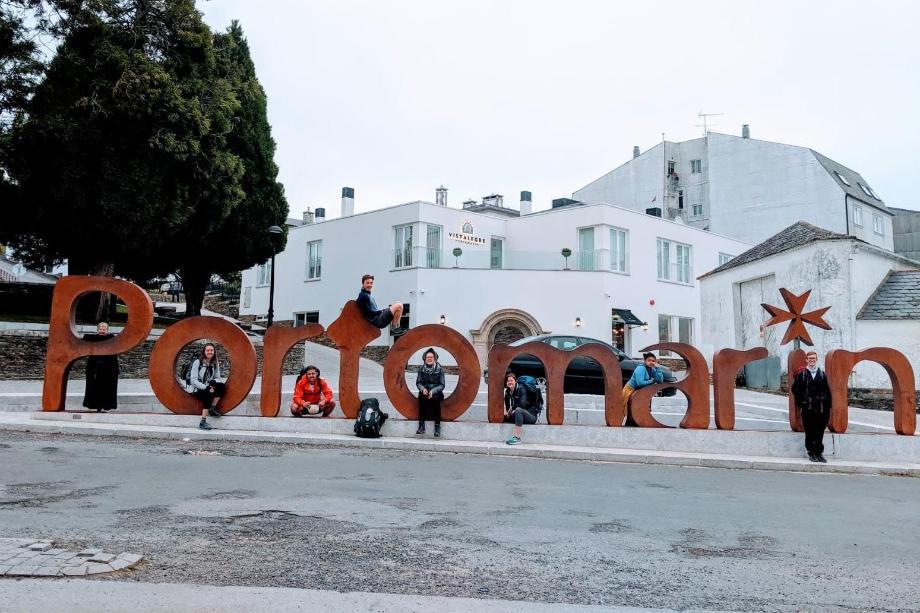 Wheaton College Students on the Pilgrimage to Santiago Camino