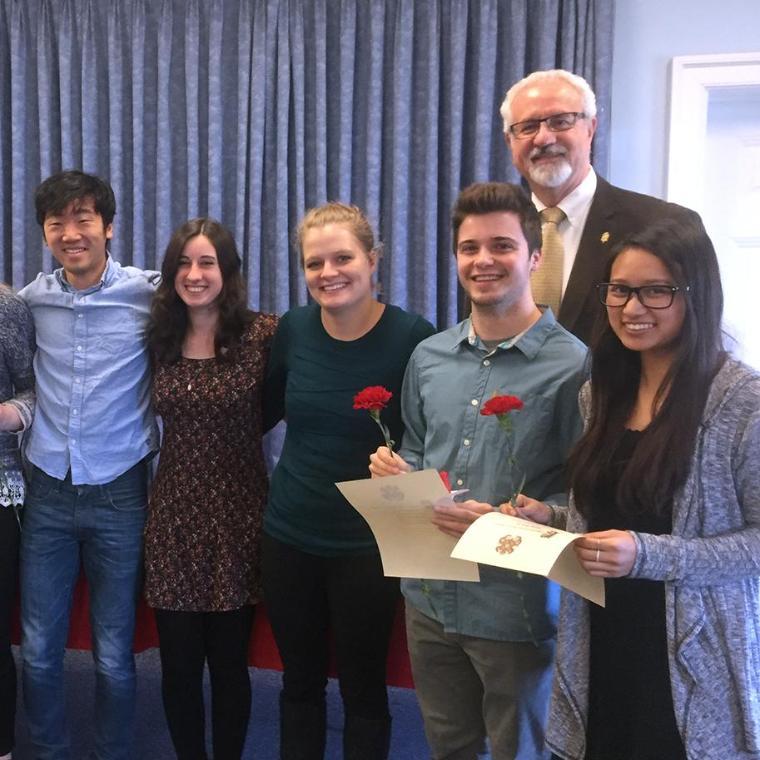 Wheaton College Spanish Honor Society Members