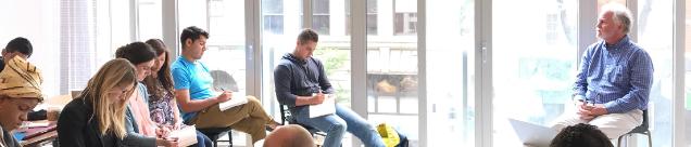 Wheaton College Student Michael Mitchell attending The Emerging Founders program